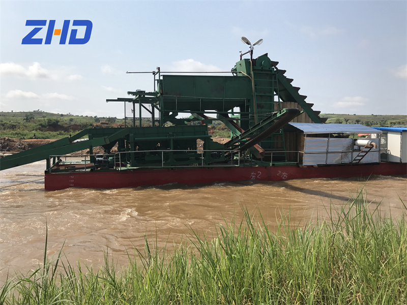 Bucket Chain Diamond Dredger