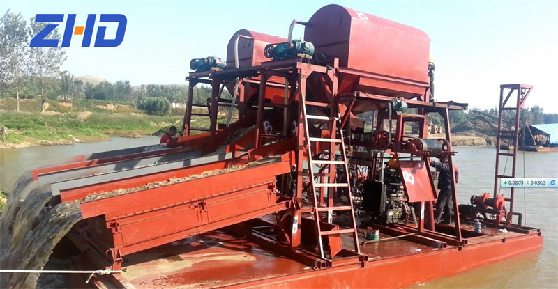 Dual Suction Gold Dredger