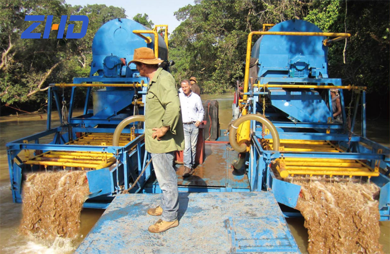 Dual Suction Gold Dredger